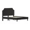 Flash Furniture Brighton Queen Platform Bed, Black SL-BK4-Q-BK-GG - alternate 3